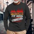 Pyrotechnik Ist Keinercrimes Langarmshirts Geschenke für alte Männer