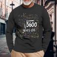 Radice Quadrata Di 3600 Nerd 60 Anni 60 ° Compleanno Matematica Maglietta a maniche lunghe Regalos para ancianos