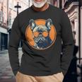 Razza Bulldog Francese Canino Bulldog Francese Bulldog Maglietta a maniche lunghe Regalos para ancianos