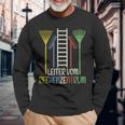 Rechenzentrum Garden Tools Rake Ladder Garden Langarmshirts Geschenke für alte Männer