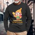 Reggo Più Spritz Che Persone Spritzolina Nani Spritz Maglietta a maniche lunghe Regalos para ancianos