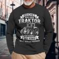 Reichet Mir Den Traktor Ihr Jester Langarmshirts Geschenke für alte Männer