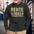 Rente 2024 Ich Habe Fertig Rentner Langarmshirts Geschenke für alte Männer