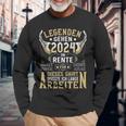 Rentner Eine Legende Geht In Rente 2024 Retirement Langarmshirts Geschenke für alte Männer