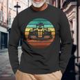 Retro Formula 1 Racing Car Sunset Langarmshirts Geschenke für alte Männer