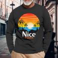 Ricordo Di Nizza Francia Francia Nizza Maglietta a maniche lunghe Regalos para ancianos