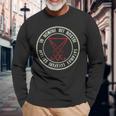 Satanic Lucifer Sigil Devil Nomine Dei Nostri Satanas Langarmshirts Geschenke für alte Männer