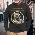 Saufen Bär Es Schmeckt Schon Wieder Wieder Langarmshirts Geschenke für alte Männer