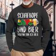 Schafkopf Und Bier Darum Bin Ich Hier Schafkopf Und Bier Darum Langarmshirts Geschenke für alte Männer