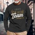 Schlager Fans Partner Look Schlager Team Schlager Outfit Costume Langarmshirts Geschenke für alte Männer