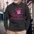 Schlagerprinzessin Schlager Prinzessin Schlagermusik Langarmshirts Geschenke für alte Männer