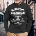 Schonend Behandeleln Dieses Unikat Ist 80Th Birthday Langarmshirts Geschenke für alte Männer