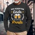 Schuften Hat Eine Ende Es Lebe Rente Für Rentner Ruhestand Langarmshirts Geschenke für alte Männer