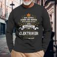 Seine Majestät Der Elektroriker Betritt Den Raum 'Seine Majestät Der Elektrori Langarmshirts Geschenke für alte Männer