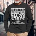 Settembre 1967Intage Maglia 57 Compleanno Anni Uomo Maglietta a maniche lunghe Regalos para ancianos