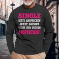 Single Please Atten Langarmshirts Geschenke für alte Männer