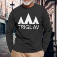 Slovenia Hiking Triglav S Langarmshirts Geschenke für alte Männer