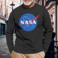 Small Nasa Logo Langarmshirts Geschenke für alte Männer