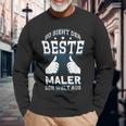 So Sieht Der Beste Maler Der Welt Langarmshirts Geschenke für alte Männer