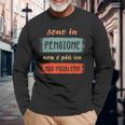 Sono In Pensione Non È Più Un Mio Problema Pensionato Maglietta a maniche lunghe Regalos para ancianos