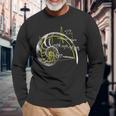 Spirale Aurea Spirale Dorata Numero Aureo Geometrico Maglietta a maniche lunghe Regalos para ancianos