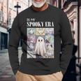 In My Spooky Era Spooky Season Ghost Halloween Long Sleeve T-Shirt Gifts for Old Men
