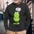 Statement Frog Nö Fun Langarmshirts Geschenke für alte Männer