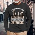 Studier Kann Jeder Johnmeister Werden Nur Die Beste Langarmshirts Geschenke für alte Männer