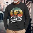 Surfer Surfintage Surfing Retro Surf Langarmshirts Geschenke für alte Männer