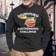 Surströmming I Survived Surströmming Challenge Langarmshirts Geschenke für alte Männer