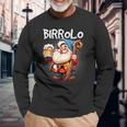 T Uomo Birrolo Magliette Divertenti Nano E Birra Maglietta a maniche lunghe Regalos para ancianos