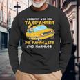 Taxi Driver Taxi Work Transport Large Space Taxi Slogan Langarmshirts Geschenke für alte Männer