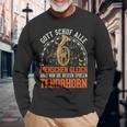 Tenor Horn Gott Tenor Hornist Langarmshirts Geschenke für alte Männer