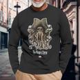 Teschio Pirata Jolly Roger Horror Uomo Donna Bambino Fantasy Maglietta a maniche lunghe Regalos para ancianos
