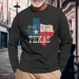 Texas The Lone Star State Leg Dich Nicht Mit Texas An Langarmshirts Geschenke für alte Männer