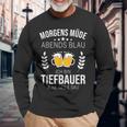 Tiefbauer Langarmshirts Geschenke für alte Männer