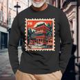 Timbro Di Kyoto Souvenir Giapponese Santuario Di Kyoto Maglietta a maniche lunghe Regalos para ancianos