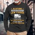 Truck Driver Achtung Insane Truck Driver Langarmshirts Geschenke für alte Männer