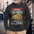 Trucker A Legendary Truck Driver Betritt Das Gelände Truck Langarmshirts Geschenke für alte Männer