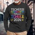 Tschüss Kindergarten Hello School 2024 Graduate Langarmshirts Geschenke für alte Männer