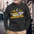 Uomo Ciclista Bici I Nonni Fighianno In Bicicletta Maglietta a maniche lunghe Regalos para ancianos