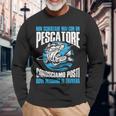 Uomo Pescatori Di Pesca Non Scherzare Mai Con Un Pescatore Pesce Maglietta a maniche lunghe Regalos para ancianos