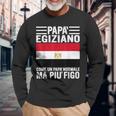 Uomo Regalo Per Papà Egiziano Nato In Egitto Neo Papà Maglietta a maniche lunghe Regalos para ancianos