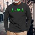 Veganegan Heartbeategan Langarmshirts Geschenke für alte Männer