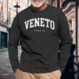 Veneto Italiaenezia Italiaarsity Styleiaggio Gruppo Maglietta a maniche lunghe Regalos para ancianos
