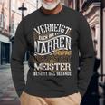 Venneigt Euch Ihr Narren Seine Majestät Der Meister S Langarmshirts Geschenke für alte Männer