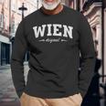 Vienna Austria Sports Souvenir Langarmshirts Geschenke für alte Männer