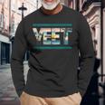 Vintage Retro Jey Yeet Ww Quotes Apparel Long Sleeve T-Shirt Gifts for Old Men