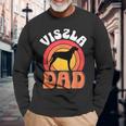 Viszla Dad Foriszla Dog Owner Animal Lover Langarmshirts Geschenke für alte Männer