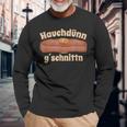 Wafer-Thin Gschnittn Liver Cheese Meat Cheese Buns Langarmshirts Geschenke für alte Männer